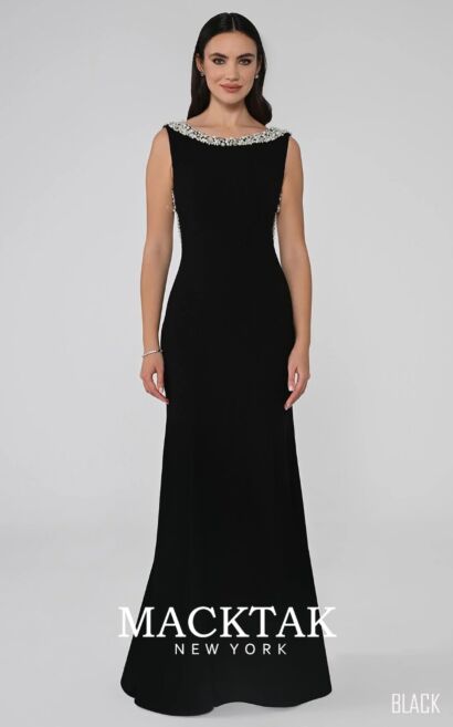 Alfa Beta B6756 Evening Dress Crepe Fabric