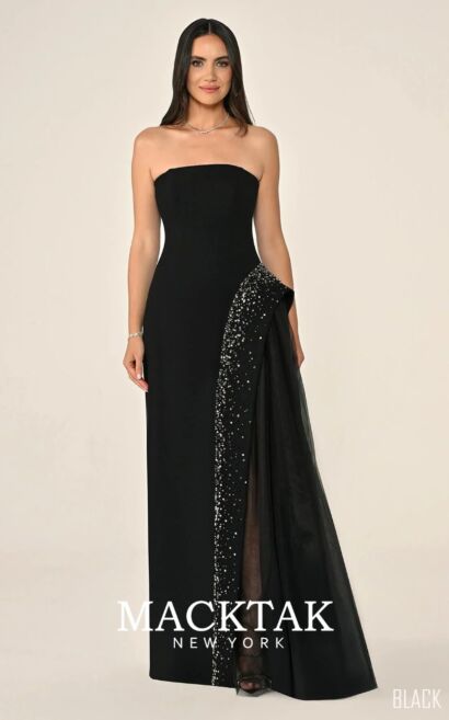 Alfa Beta B7080 Evening Dress Crepe Fabric
