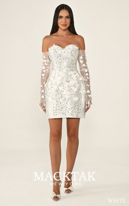 Alfa Beta B7191 Evening Dress Adjustable sleeves