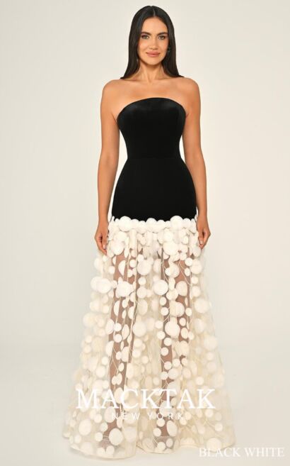 Alfa Beta B7223 Evening Dress Velvet Fabric