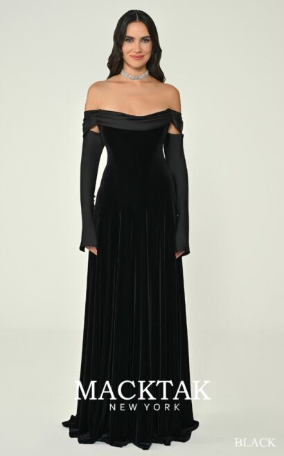 Alfa Beta B7246 Evening Dress Adjustable Sleeves