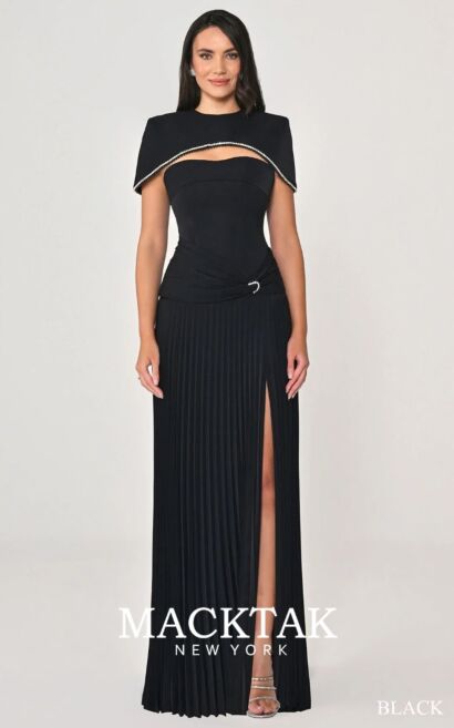 Alfa Beta B7312 Evening Dress Adjustable Sleeves