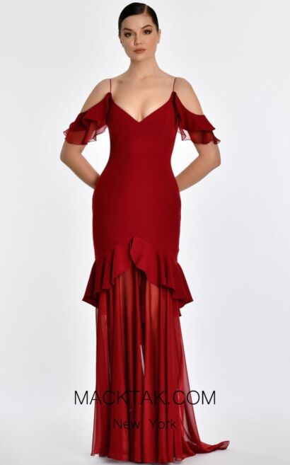 Georgette Evening Dress