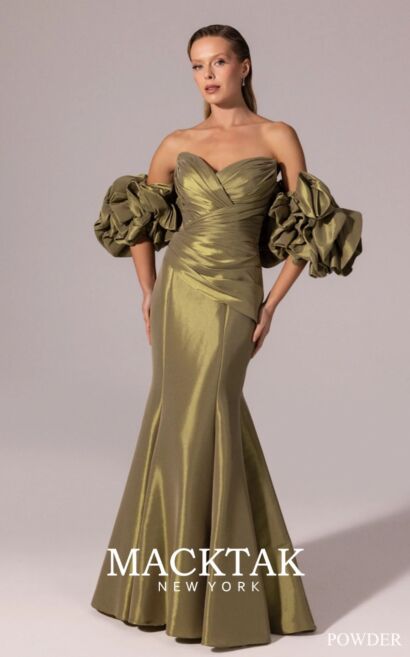 MackTak Couture A25068 Dress Adjustable sleeves