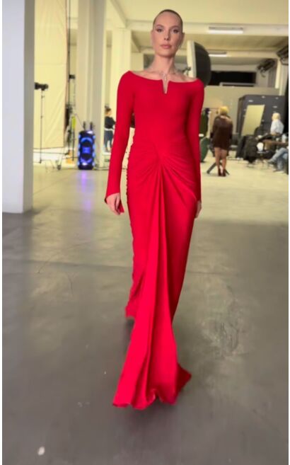 Alfa Beta B7445 Evening Dress