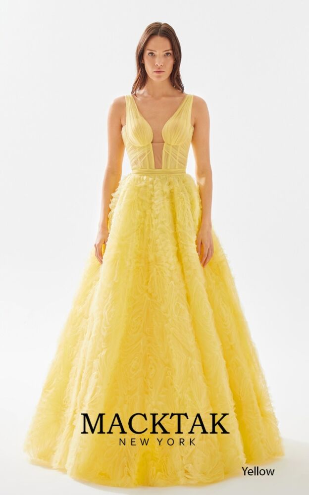 tarik ediz gold dress Tarik Ediz 93943 Prom Dress - Gold main image 1